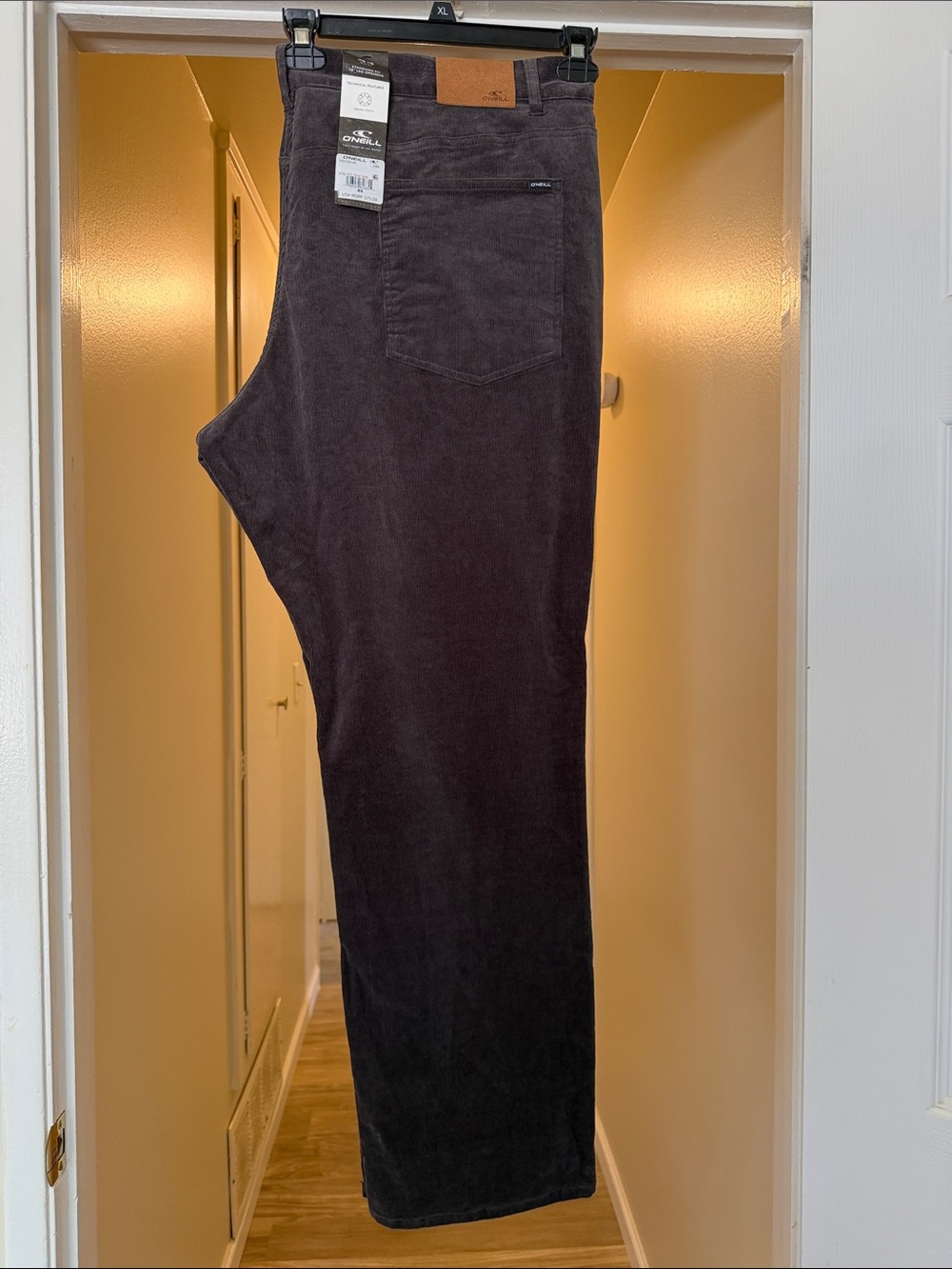 NWT O'Neill Men's Corduroy Pants - Dark Grey Sz 44